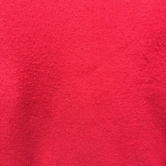 Chicos size 2 red back zip sweater - Picture 4 of 5